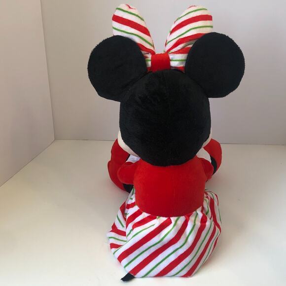 Minnie‎ Mouse Plush Toy Disney Holiday Mickey Mouse Christmas 22” - Picture 7 of 10
